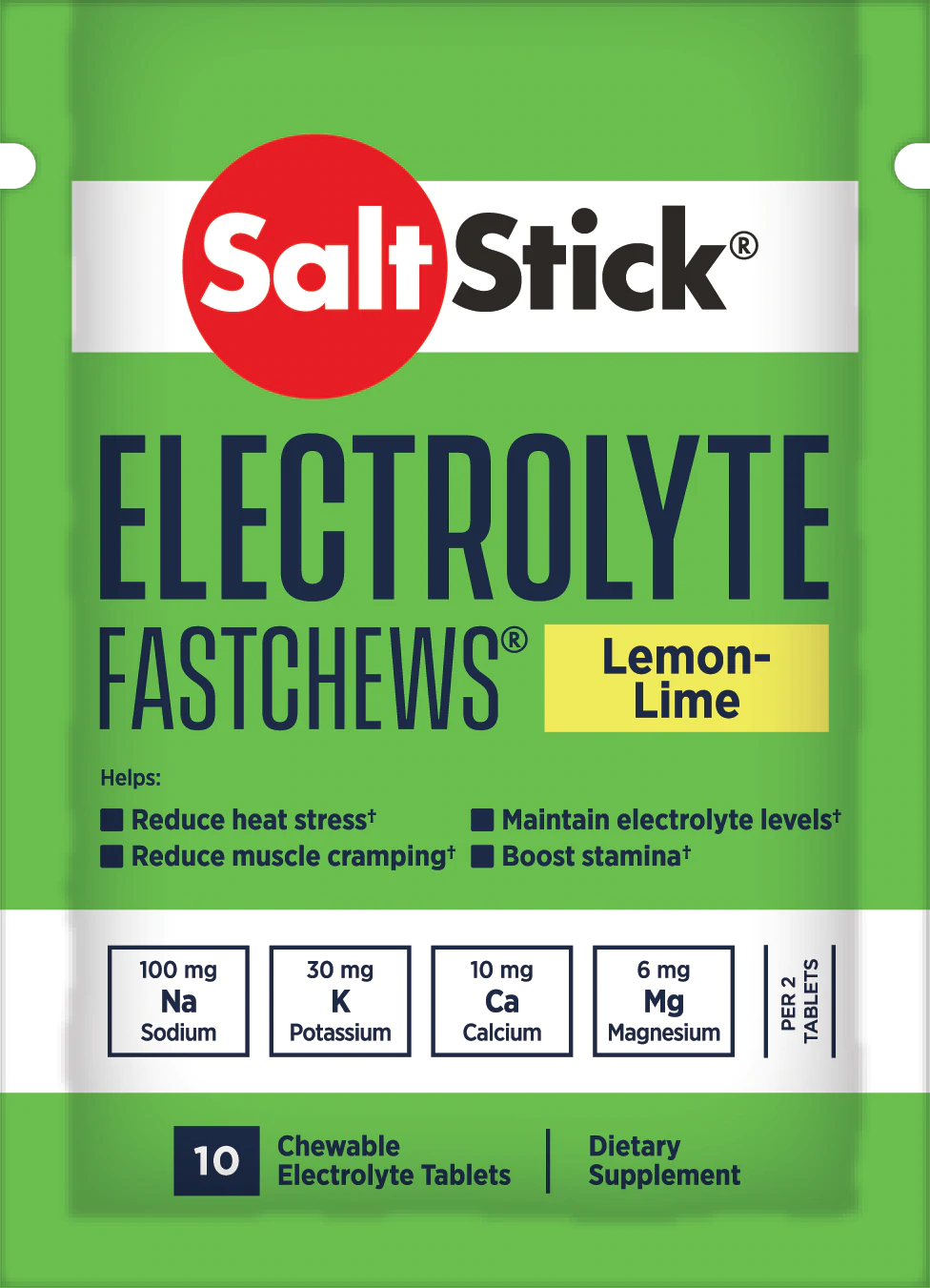 SaltStick Fastchews Lemon-Lime