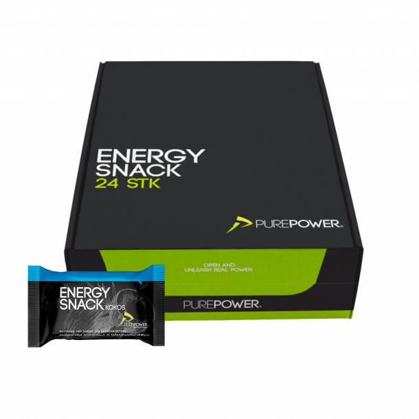 Purepower energy snack coconut box