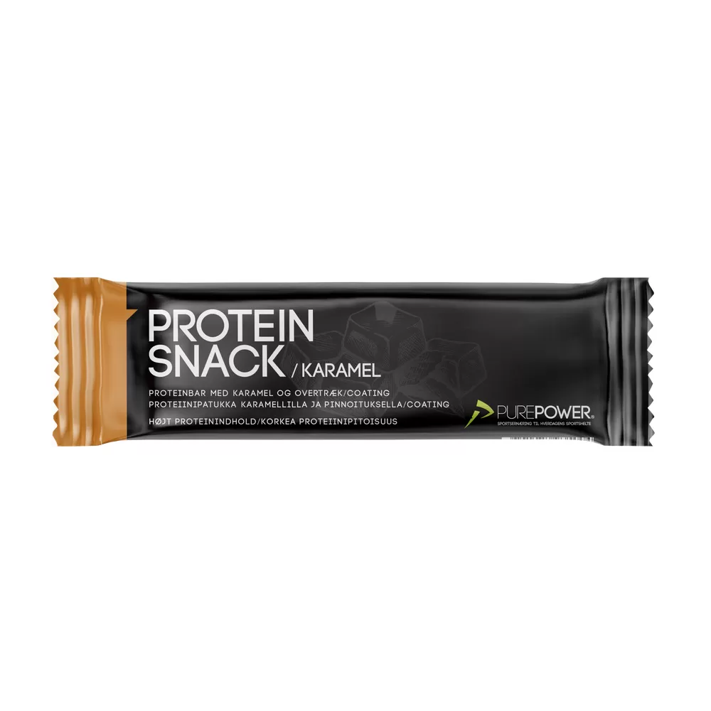 Purepower protein bar caramel chocolate